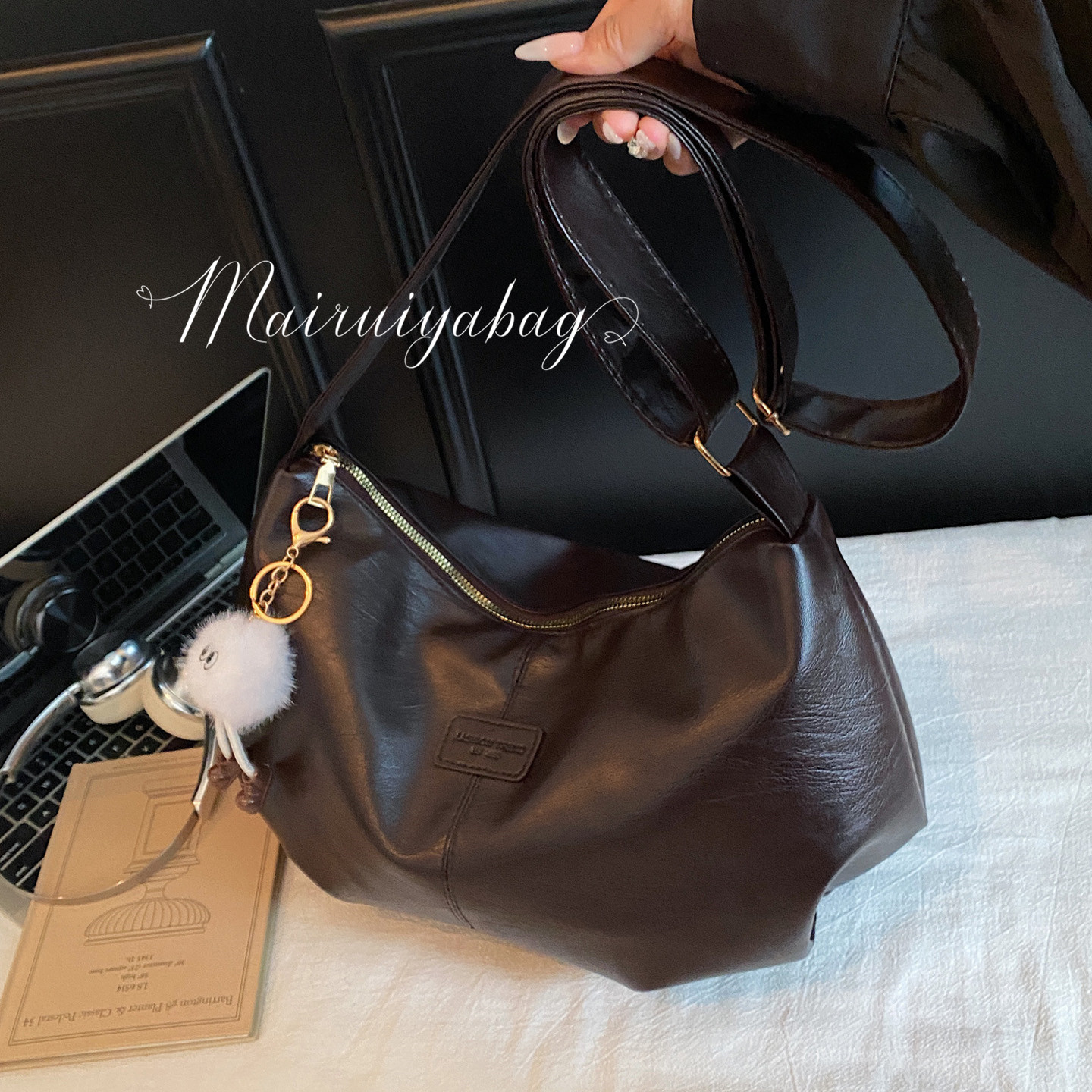 大容量小众设计网红爆款饺子包