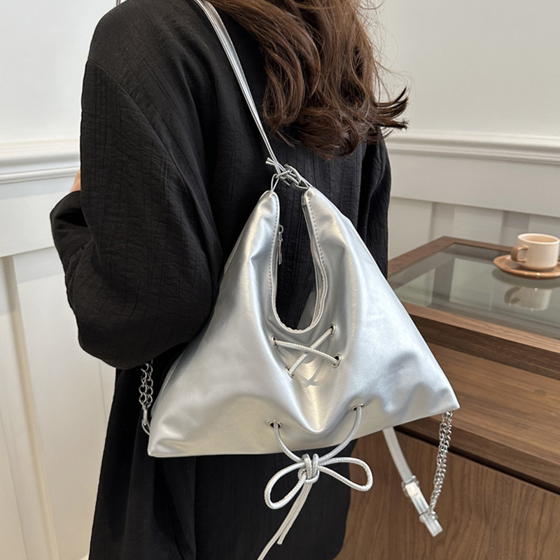 麦瑞雅时尚芭蕾蝴蝶结托特双肩包