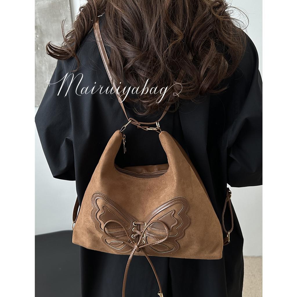 麦瑞雅通勤蝴蝶复古通勤托特包