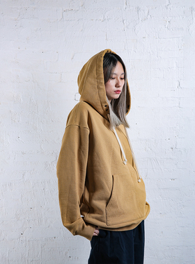 Taters and Rys美式复古宽松全棉加厚百搭潮流HOODIE连帽衫卫衣