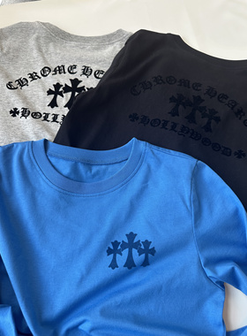 【xiuxiustudio】25春季新款辣妹植绒长袖修身百搭纯棉T恤女圆领