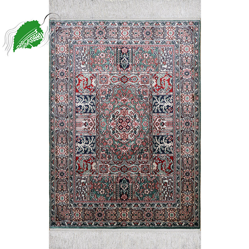 亿丝手工真丝波斯地毯客厅卧室书房家用出口土耳其欧美丝绸地毯