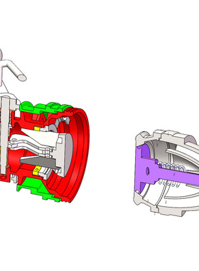 API干式阀3D模型，SolidWorks源文件，API RP-1004标准