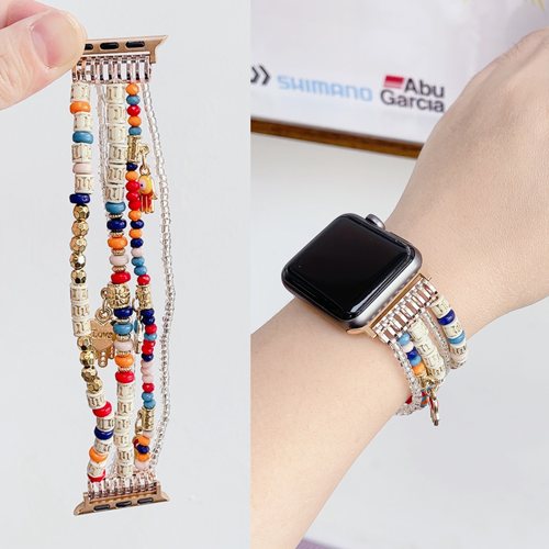 波西米亚风适用iwatch表带s10s9