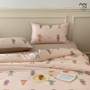 Minimal Concept 【可爱鬼】卡通可爱软萌设计师款60支天丝四件套