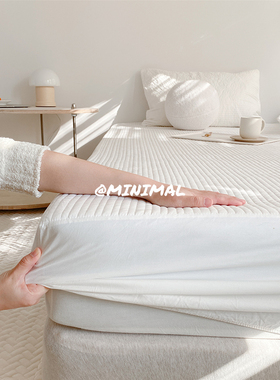 Minimal concept【简述】高级精简约质感基础ins卧室bi备单品床盖
