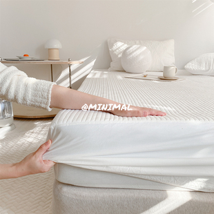 Minimal concept【简述】高级精简约质感基础ins卧室bi备单品床盖