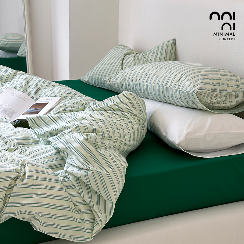 床单式床笠式四件套全棉水洗棉