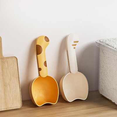 日本猫粮狗粮计量长柄勺子