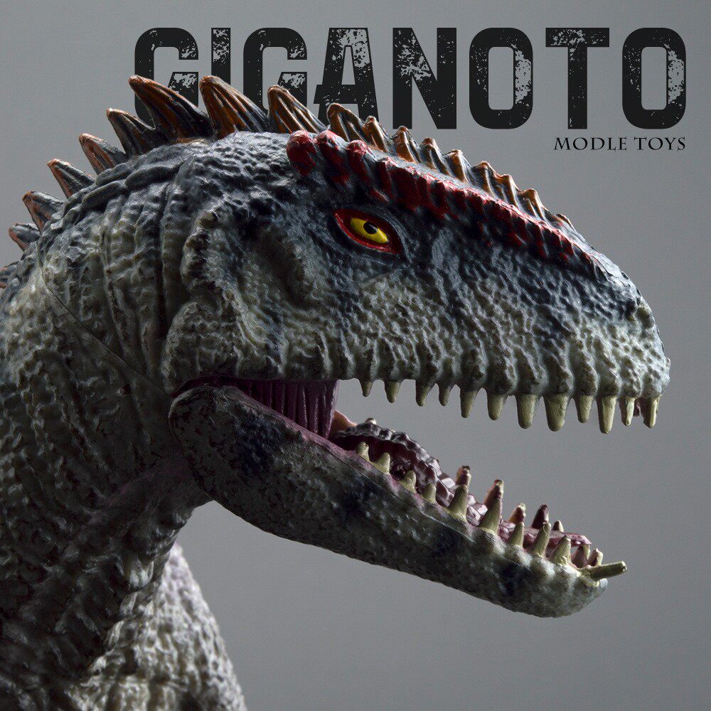 南方巨兽龙恐龙玩具小孩认知动物模型兽脚异特龙超科鲨齿龙白垩纪