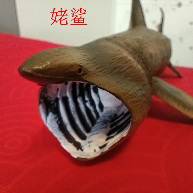 大嘴姥鲨老鲨巨口鲨鱼玩具