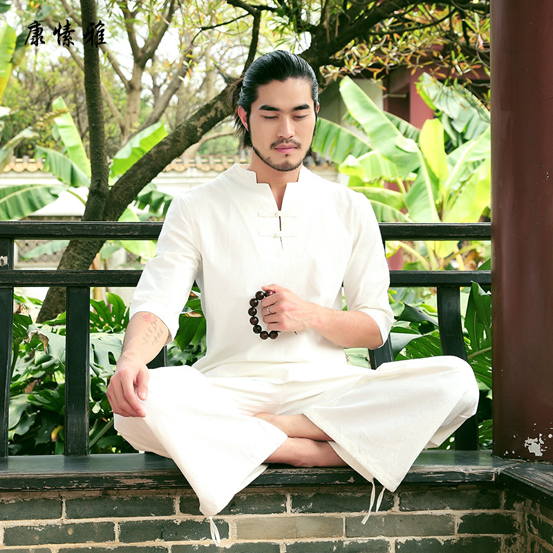 康愫雅套装夏季佛系居士瑜伽服