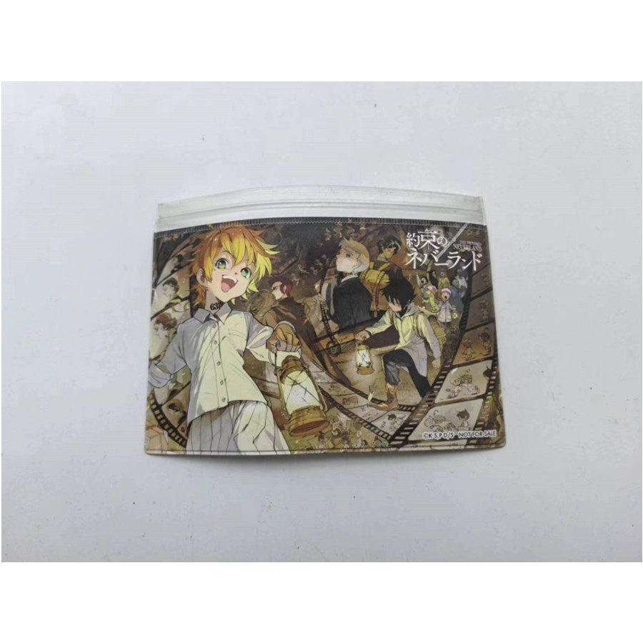 日谷现货 约定的梦幻岛 jump 限定 JS原画卡包收纳包零钱包 特典