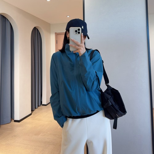 WTHEONE柜上2000+鸟家轻量化软壳三防短款立领冲锋衣外套女春秋