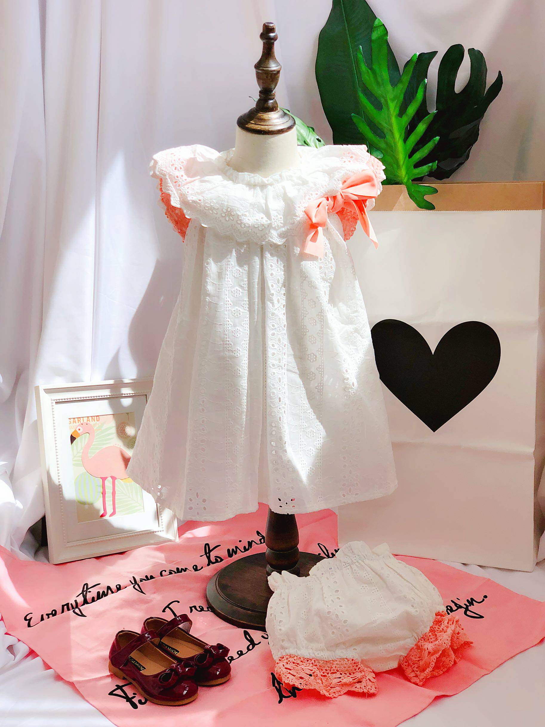 [Pick up one in August]Britain 18 summer NANOS girl Lace princess Dress The age of full dress shorts suitin the Children/Baby/Family fitted , Set  category - from Buy2taobao.com to provide professional Taobao agent buy service