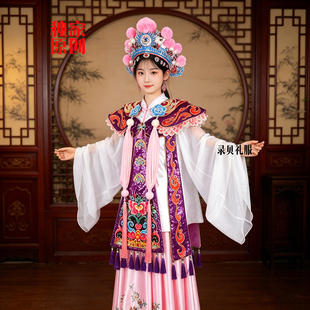 出租快乐阳光小花旦徽剧娃戏曲戏剧风中国风演出服装宁夏的夏天
