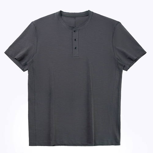 Бамбуковая хлопковая ретро футболка для спортзала, короткий рукав, в американском стиле