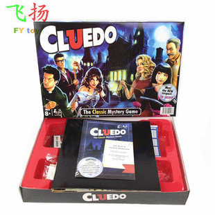 包邮 2018年新品 妙探寻凶 cluedo 全新版经典缉凶断案英文桌游