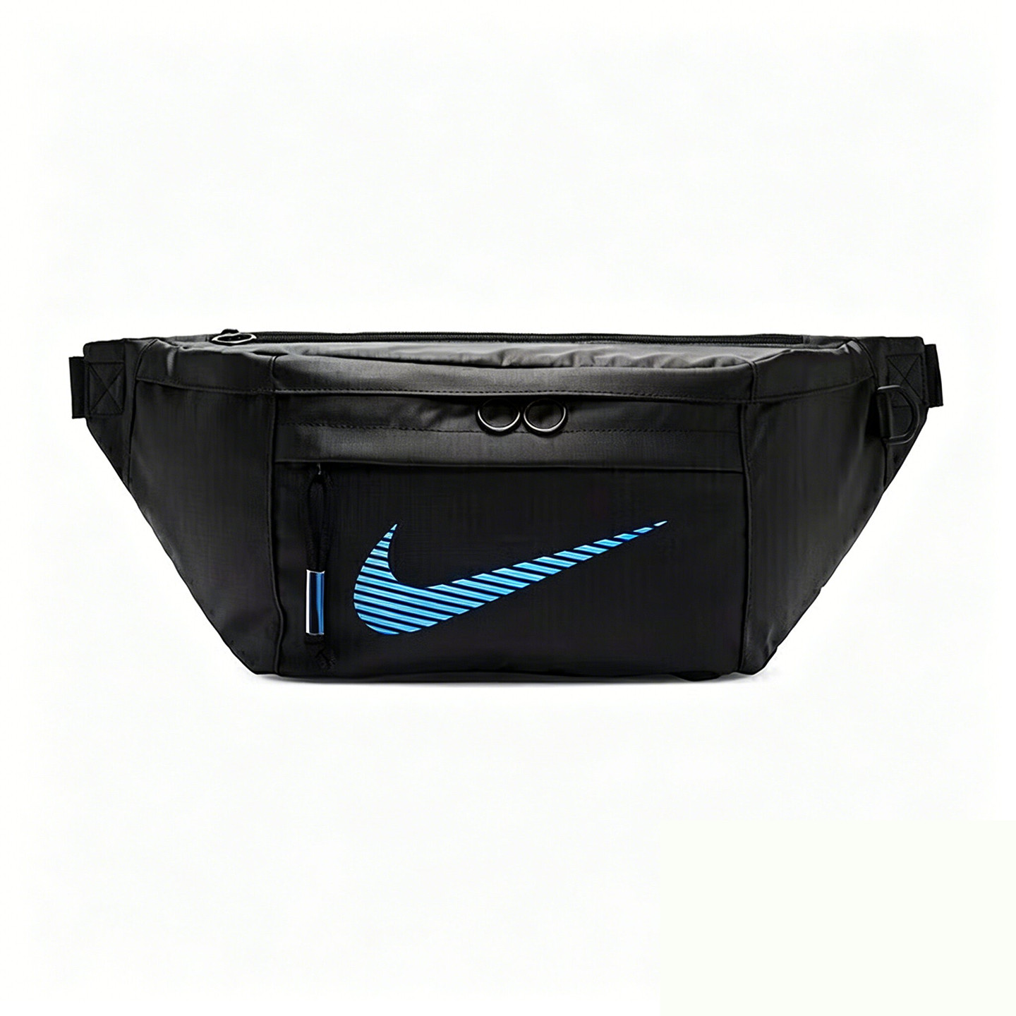 Nike耐克定制款金属蓝斜挎胸包