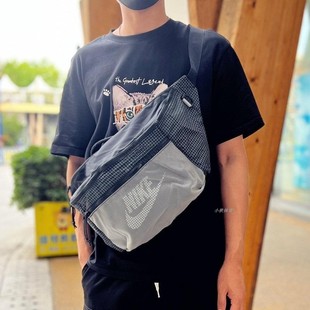 大容量旅游 011单肩斜挎背包男女款 耐克NIKE腰包胸包CV1411 010