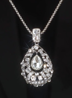 时尚气质韩国挂件毛衣链项链