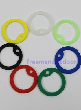 风景户外 狗牌 身份牌 金属牌 硅胶套 胶套 消音圈 消声圈 夜光绿