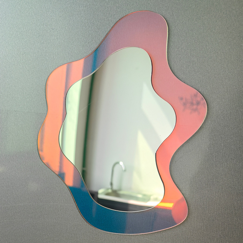 幻彩墙贴防水冰箱磁吸镜亚克力