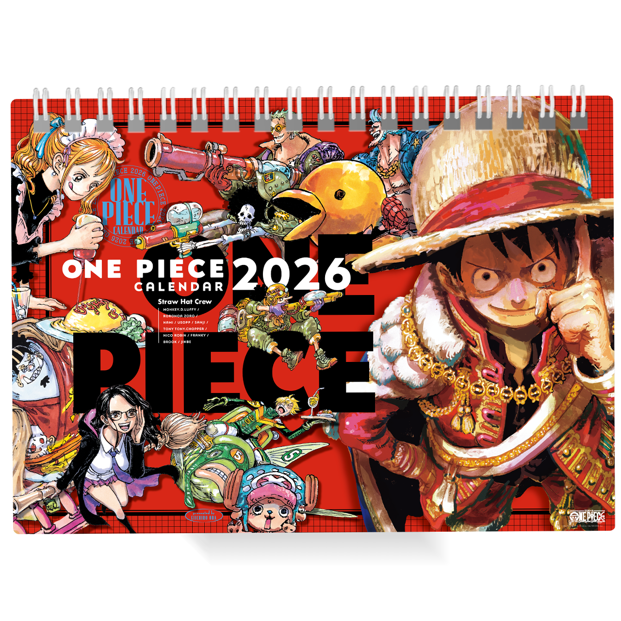 【简中正版】航海王2026年超大挂历〓简中〓ONE PIECE 尾田原画,模玩/动漫/周边/娃圈三坑/桌游,动漫挂件/文具,淘宝优惠券,粉丝福利购,淘宝优惠卷