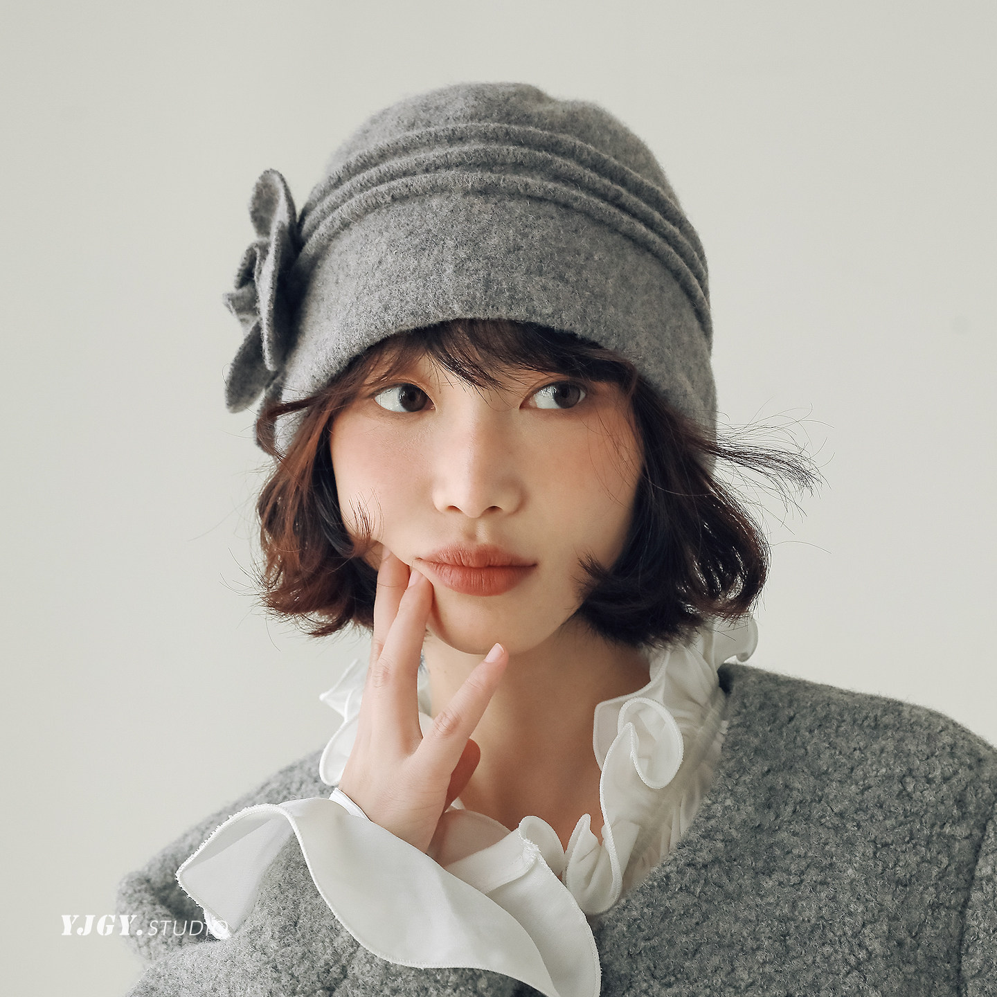 印计谷羽设计师原创花朵纯羊毛包头帽女秋冬季保暖文艺地主帽盆帽,服饰配件/皮带/帽子/围巾,帽子,淘宝优惠券,粉丝福利购,淘宝优惠卷