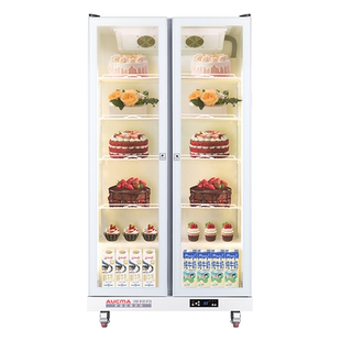 澳柯玛蛋糕柜展示柜水果冷藏柜寿司饮料保鲜柜西点陈列柜商用冰箱