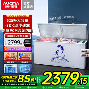 625AYYS商用冰柜冷柜超低温大容量雪糕柜 国补15% 澳柯玛BC