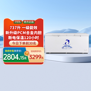 [国补15%]澳柯玛BC/BD-737TC商用卧式大冷柜冰柜变温冷藏冻1级344