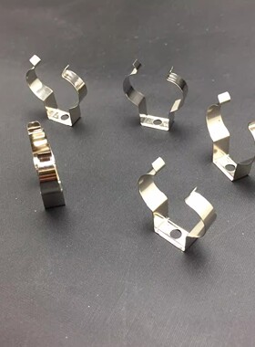 T8T5T4T6H管灯管夹子卡扣 灯管配件 H灯管 固定灯管卡子灯座