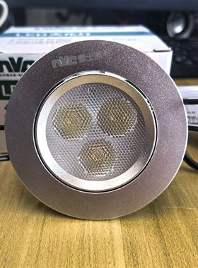 NVC雷士照明NLED143D 4W白光 LED射灯 天花灯开孔7.5CM 4000K中光