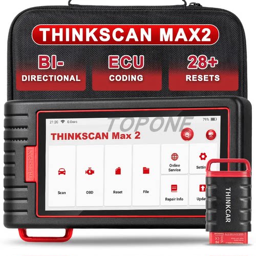 Global version ThinkScan Max 2 MAX2 OBD2 Scan Tool S7