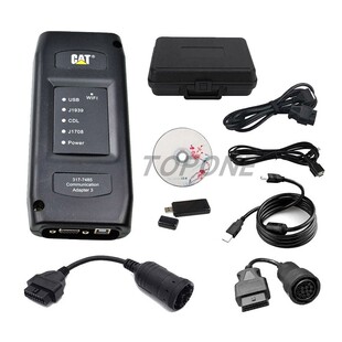 跨境批发CAT ET3 USB WIFI V2019A 适用于卡特卡车挖掘机检测仪