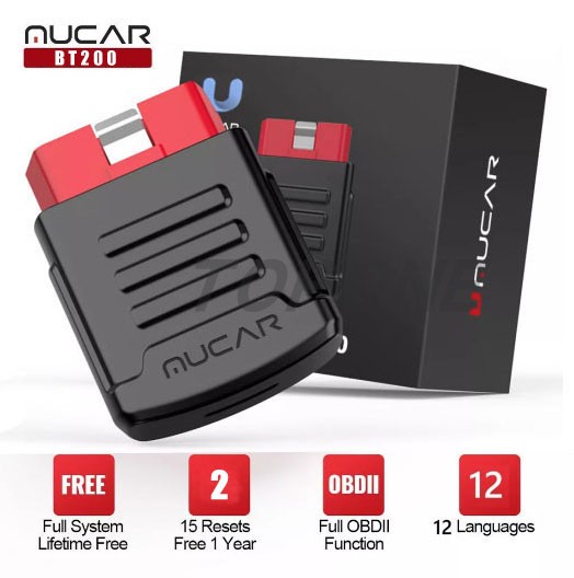 MUCAR BT200 OBD2 scanner full system Car Diagnostic Tool