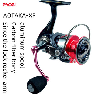 RYOBI利优比纺车轮路亚微物轮碳纤维鱼线轮AOTAKA-XP远投纺车轮海