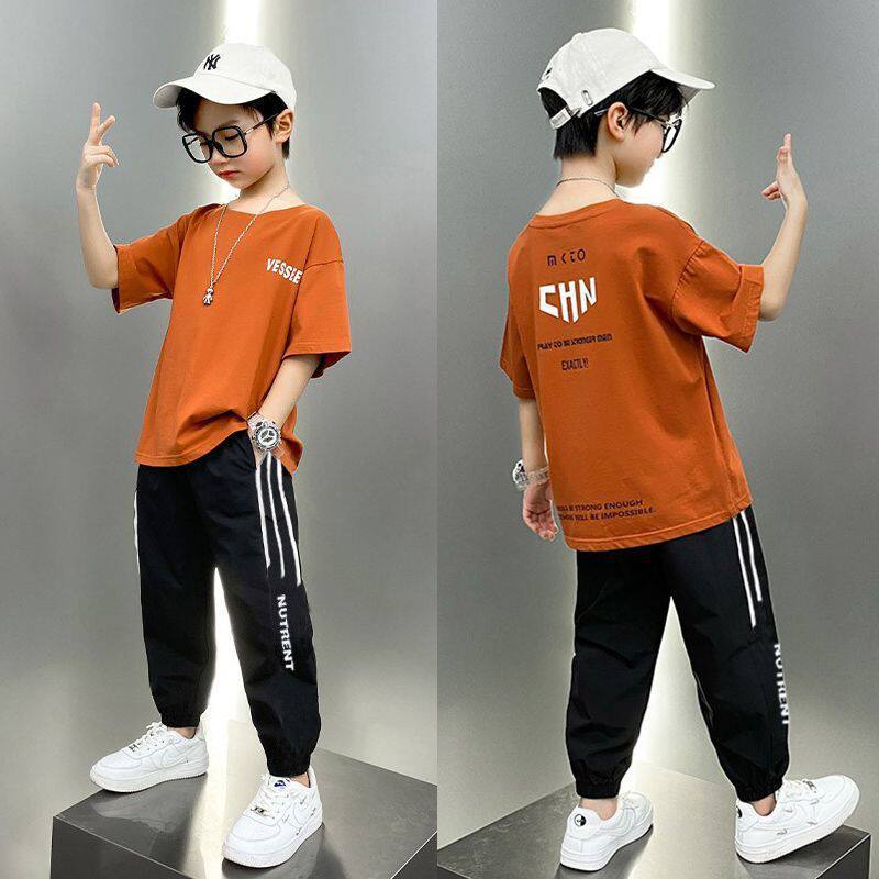 2026新款男童夏季短袖运动套装
