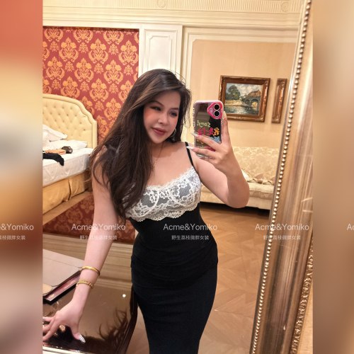 法式优雅蕾丝拼接连衣裙