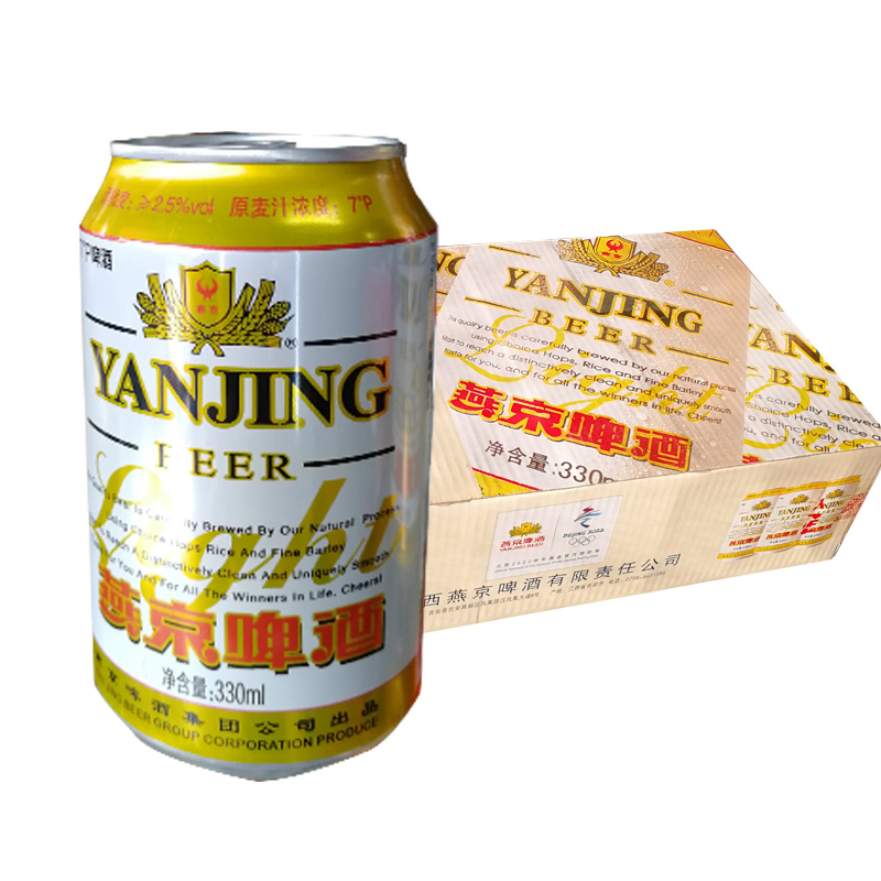 雪津啤酒330ml麦汁浓度