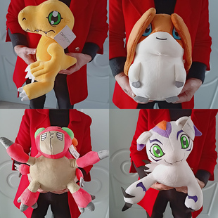 数码宝贝甲虫兽亚古兽哥玛兽巴达兽公仔毛绒玩具抱枕儿童礼物