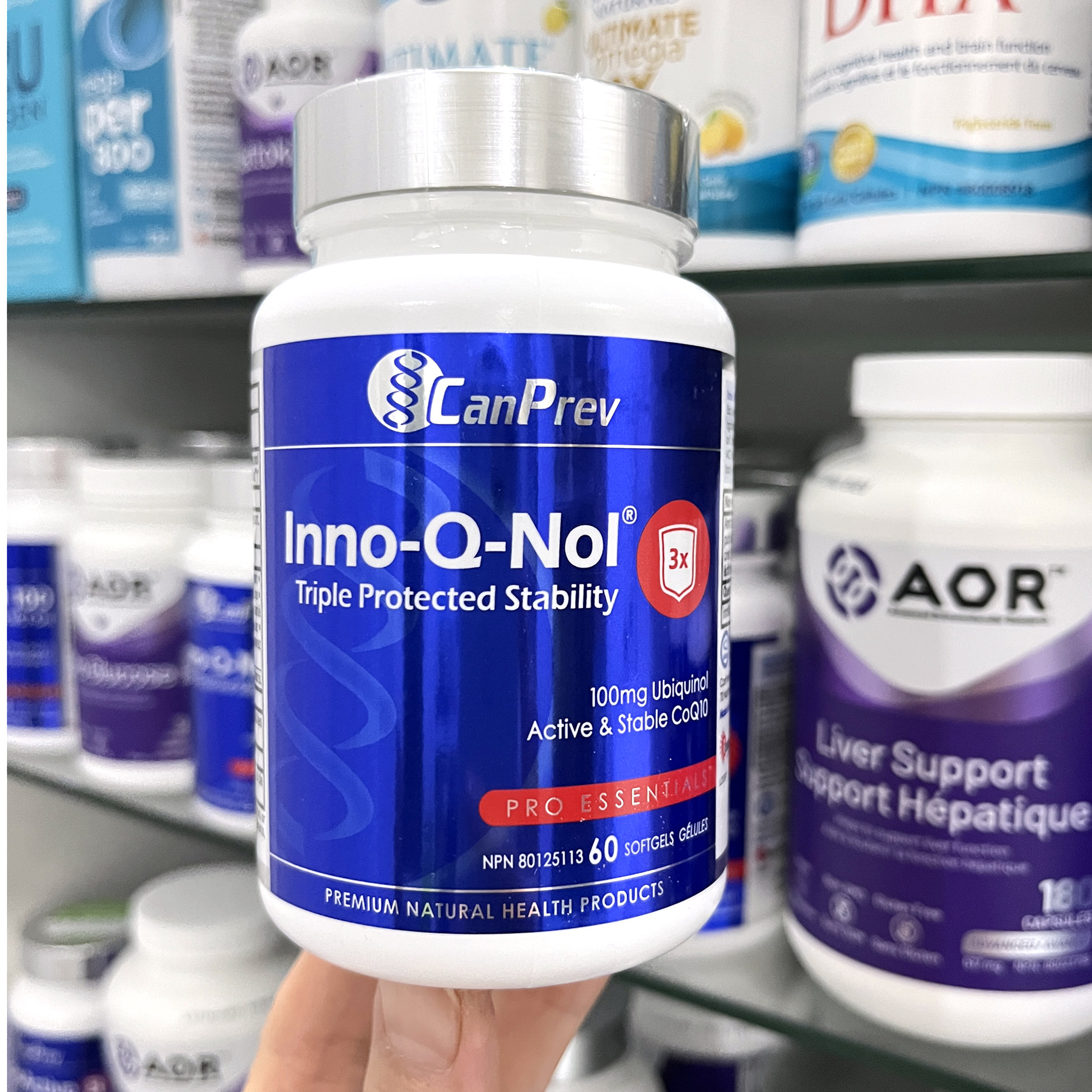 加拿大 CanPrev CoQ10 M.R.B. 辅酶Q10 100mg 60颗