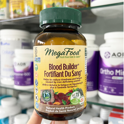 加拿大  MegaFood Blood Builder天然补铁剂 72片