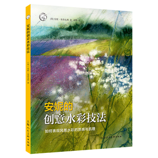 水彩画教程书籍 诀窍 如何表现风景水彩 综合材料绘画 水彩画技法 入门 美术技法译丛 西方经典 质感与肌理 创意水彩技法 安妮