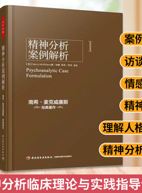 任选 精神分析案例解析+精神分析治疗实践指导+精神分析诊断理解人格结构 南希三部曲弗洛伊德入门心理咨询参考教程万千心理学书籍