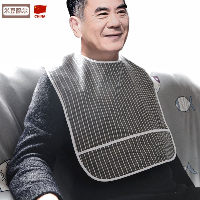 围兜米豆酷尔防漏防水吃饭