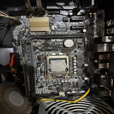 原装拆机华硕H110M-K主板CPUi5-7400 一套【议价】