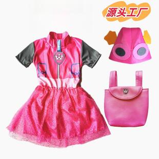 现货万圣节COSPLAY汪汪队衣服表演服装儿童红狗蓝狗宝宝舞台表演
