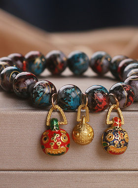 吞金兽网红高级手链国风